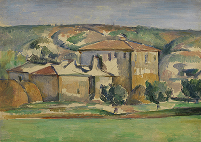 Provencal Manor Paul Cezanne